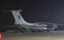 Літак із Порошенком та звільненими заручниками вилетів із Харкова до Києва