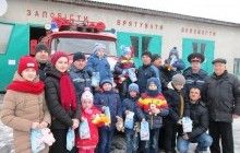 На Житомирщине поздравили с Новым годом детей, проживающих в радиационно-загрязненных зонах (фоторепортаж)