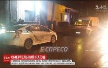 В Києві бетономішалка на смерть збила жінку та протягнула її 20 метрів (відео)