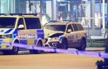 В спокойной Швеции взорвали полицейскую машину