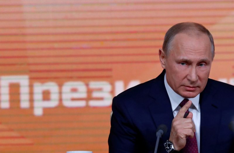 Владимир Путін на пресс-конференции / фото REUTERS Владимир Путін на пресс-конференции / фото REUTERS