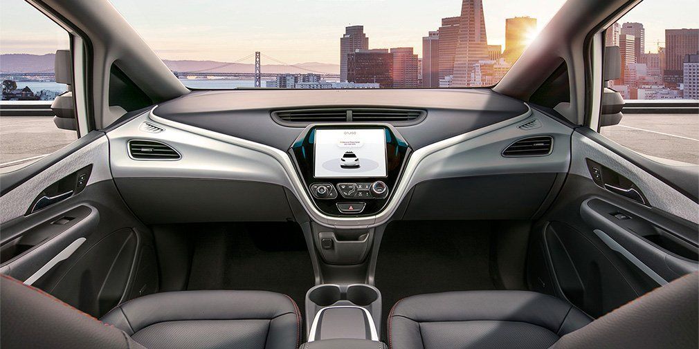 Інтер'єр автомобіля General Motors без зовнішніх органів управління / фото gm.com Інтер'єр автомобіля General Motors без зовнішніх органів управління / фото gm.com