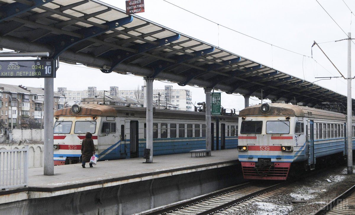 В Киеве переименуют 8 станций кольцевой электрички / УНИАН