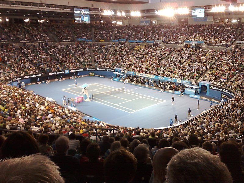 На центральній Арені Рода Лейвера зіграє / ausopen.com На центральній Арені Рода Лейвера зіграє / ausopen.com