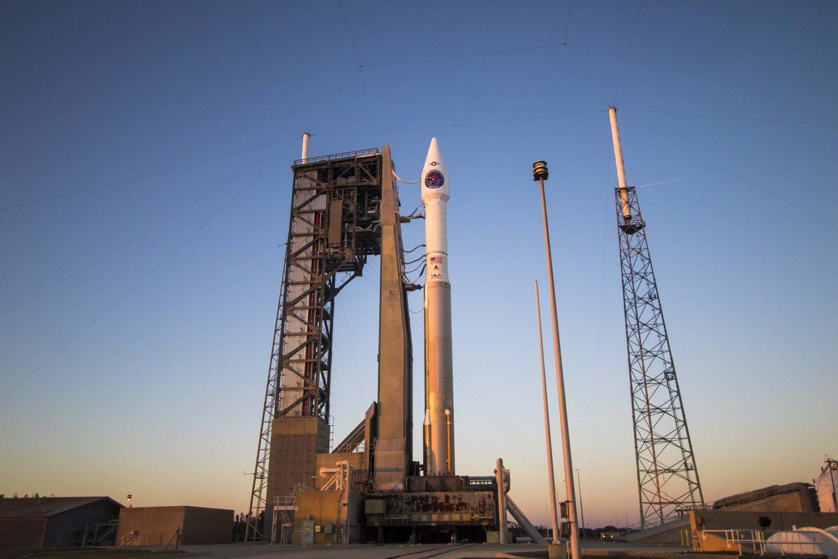 Ракету Atlas V успішно запустили / фото twitter.com/ulalaunch Ракету Atlas V успішно запустили / фото twitter.com/ulalaunch