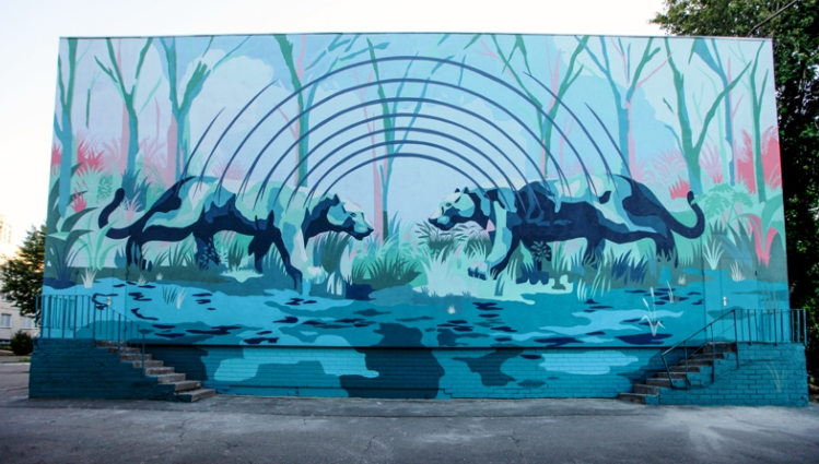 Работа аргентинского художника в Киеве / фото isupportstreetart.com Работа аргентинского художника в Киеве / фото isupportstreetart.com