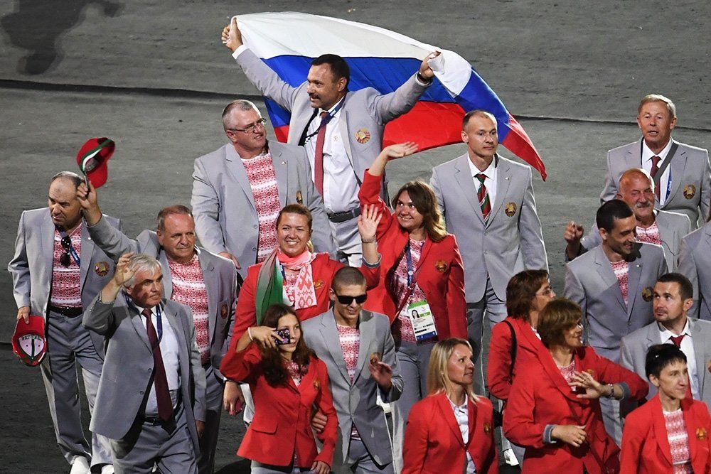 Білорусам заборонили використовувати прапор Росії на Паралімпіаді / РІА Новини Білорусам заборонили використовувати прапор Росії на Паралімпіаді / РІА Новини