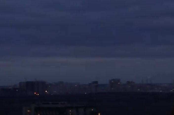Погода в Киеве помешала разглядеть суперлуние / Скриншот видео ТСН Погода в Киеве помешала разглядеть суперлуние / Скриншот видео ТСН