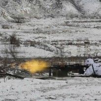 Под Горловкой военные подбили грузовик с российскими артиллеристами - СМИ (видео)