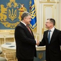 Poroshenko, Volker meet to discuss joint strategy to restore Ukraine's sovereignty