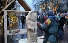 Во Львове стартовал I рождественский фестиваль резной древесной скульптуры (фото)