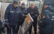Спасателям с Днепропетровщине в АТО привезли рождественский ужин (видео)