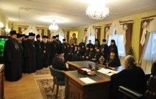 Предстоятель УПЦ провел собрание с викарными архиереями и благочинными Киевской епархии
