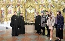 Президент передав в дар Малій (Теплій) Софії різдвяний вертеп (фото, відео)