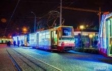В Одессе завтра по случаю Рождества состоится парад праздничных трамваев