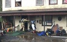 Американец сжег дом в попытке истребить паука-волка