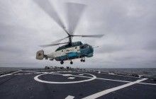Ukraine naval aviation, U.S. Navy ship hold joint training in Black Sea