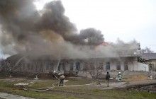 В Одессе произошел пожар на железнодорожной станции (фото)