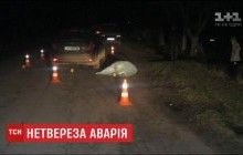 П’яний водій на Львівщині збив подружжя, коли їхав з місця першої ДТП (відео)