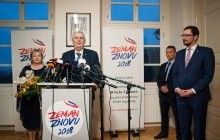 Выборы в Чехии: во второй тур вышли Земан и Драгош