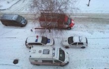 На Харьковщине военный взял в заложники женщину (фото)