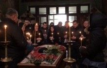 В Одессе прошло отпевание полицейского, погибшего при исполнении служебных обязанностей
