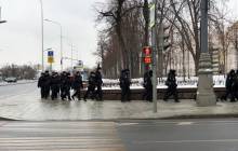 У центрі Москви посилено заходи безпеки перед початком акції прихильників Навального (фото)