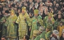 Митрополит Онуфрій очолив Божественну літургію у Введенському монастирі Чернівців