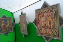 Художник из Ивано-Франковщины рисует уникальные иконы по мотивам гуцульских колядок
