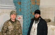 Капелланы-волонтеры передали гуманитарную помощь в Винницкий военно-медицинский центр