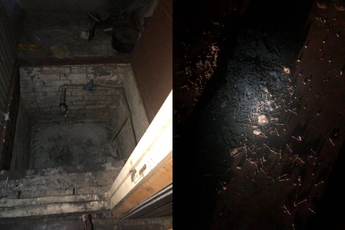 Труп знайшли зацементованим / фото facebook.com/kyiv.gp.gov.ua Труп знайшли зацементованим / фото facebook.com/kyiv.gp.gov.ua