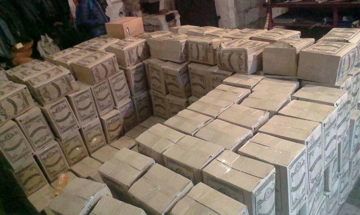 На Житомирщине разоблачили подпольный цех по производству фальсифицированной алкогольной продукции На Житомирщине разоблачили подпольный цех по производству фальсифицированной алкогольной продукции