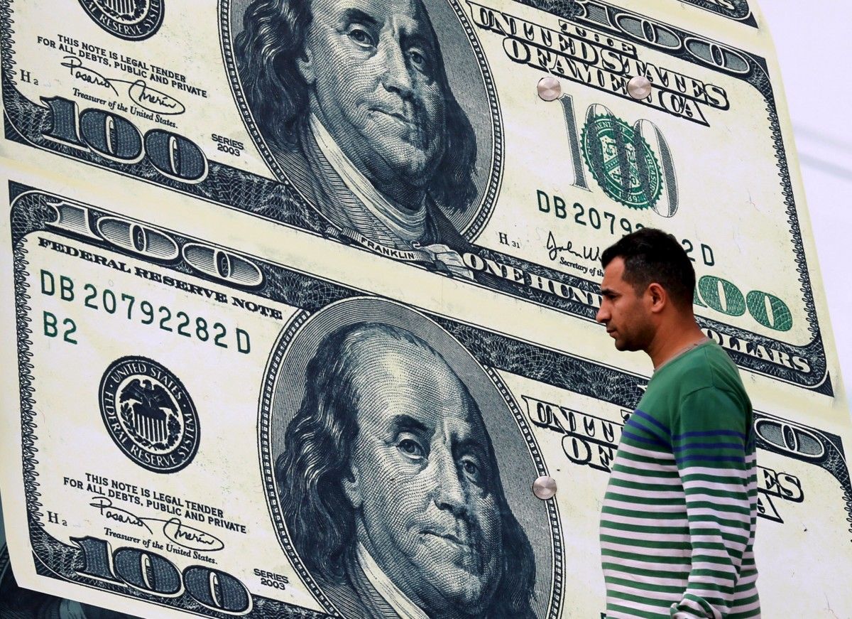 Мндекс доллара снизился на 0,1% после роста на 0,7% накануне / фото REUTERS Мндекс доллара снизился на 0,1% после роста на 0,7% накануне / фото REUTERS