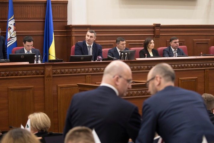 Кличко прозвітував про зроблене за рік Кличко прозвітував про зроблене за рік