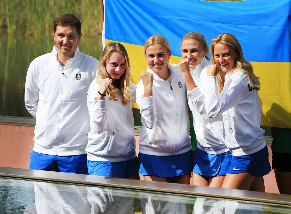 Украинские теннисистки и их капитан Михаил Филима готовы дать решительный бой команде Австралии / fedcup.com Украинские теннисистки и их капитан Михаил Филима готовы дать решительный бой команде Австралии / fedcup.com