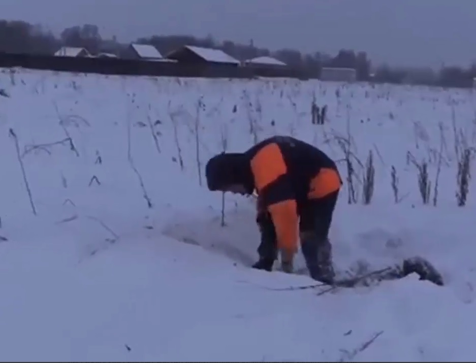 Уламки знайдені недалеко від житлового сектору / Скріншот відео Mush Уламки знайдені недалеко від житлового сектору / Скріншот відео Mush