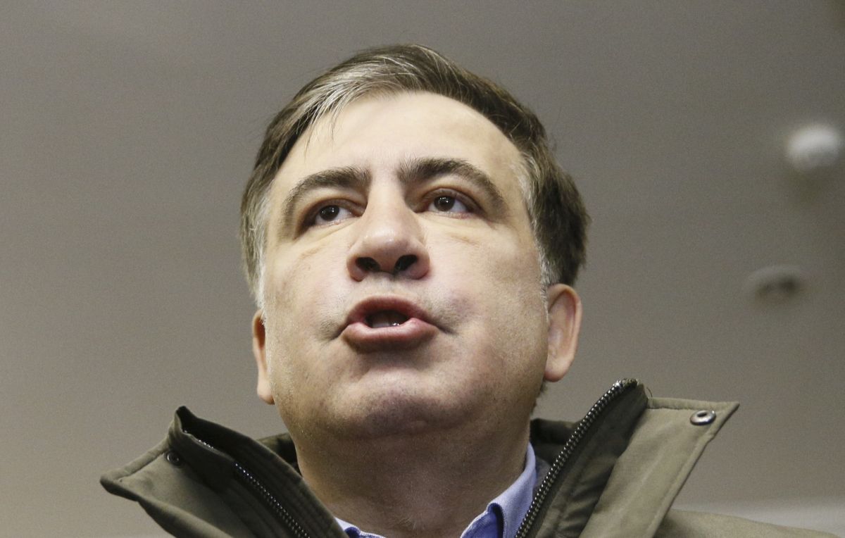 Саакашвили в октябре опроверг заявление Луценко / REUTERS