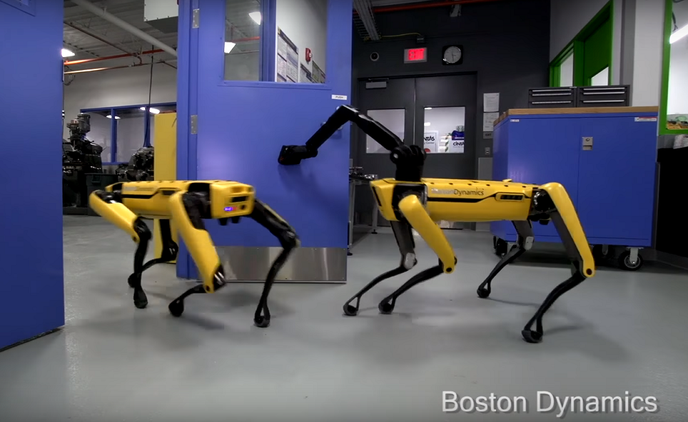 Робособаки теперь могут уйти когда захотят / Boston Dynamics Робособаки теперь могут уйти когда захотят / Boston Dynamics