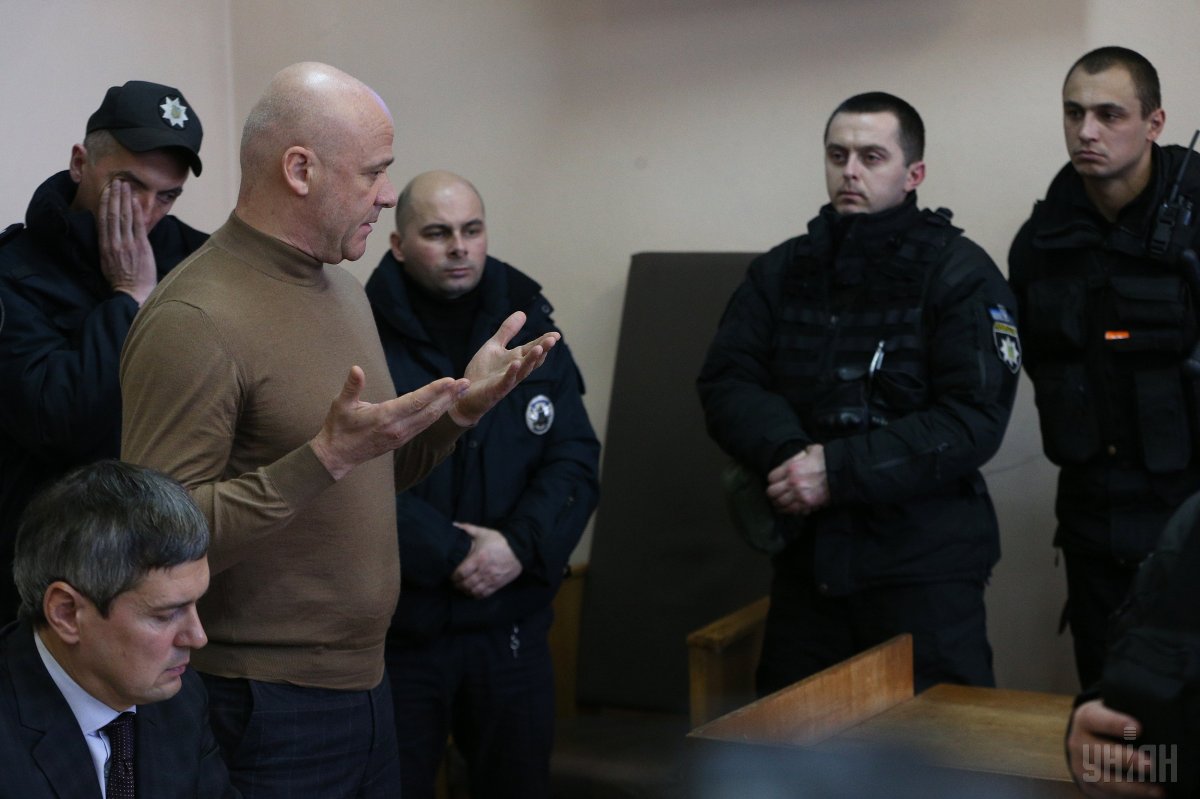 Геннадий Труханов в суде / фото УНИАН