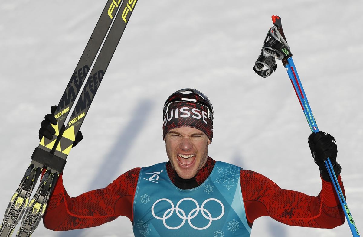 Даріо Колонья виграв 15-кілометрову гонку у лижників / Reuters