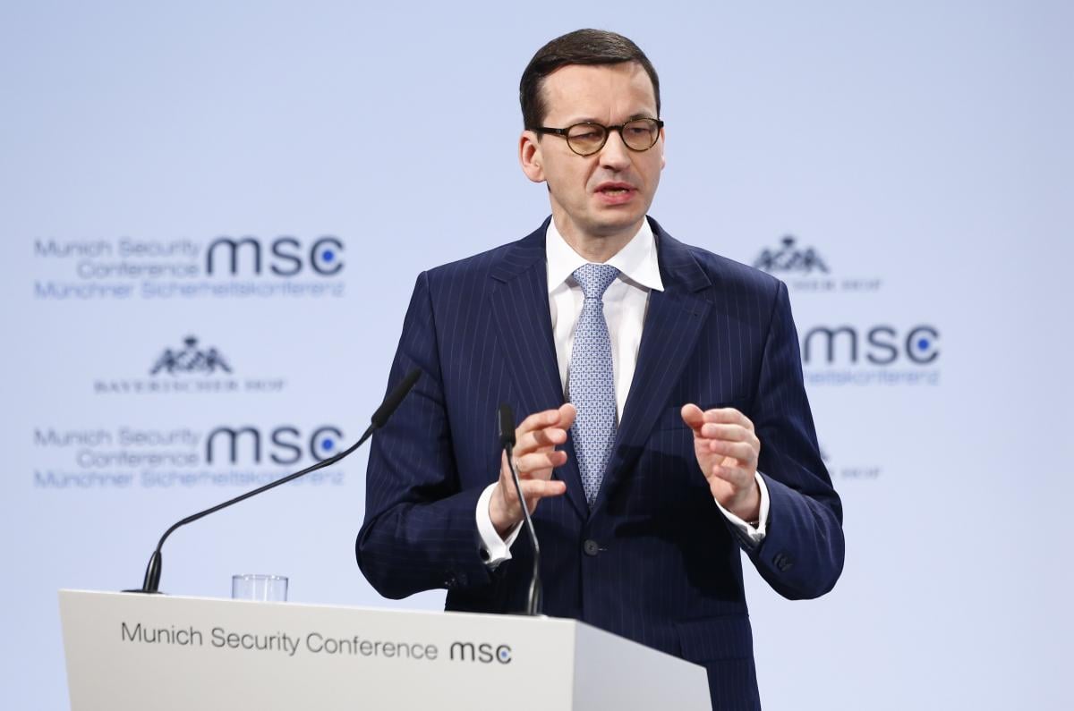 Прем&#039;єр-міністр Польщі Матеуш Моравецький / фото REUTERS