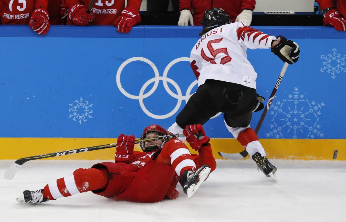 Канада - Олімпійські атлети Росії - 5:0 / REUTERS