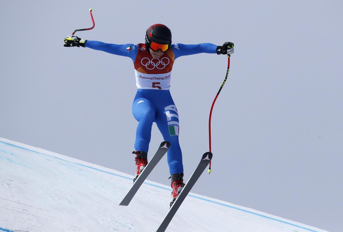 София Годжа принесла золото сборной Италии в горнолыжном спорте / Reuters