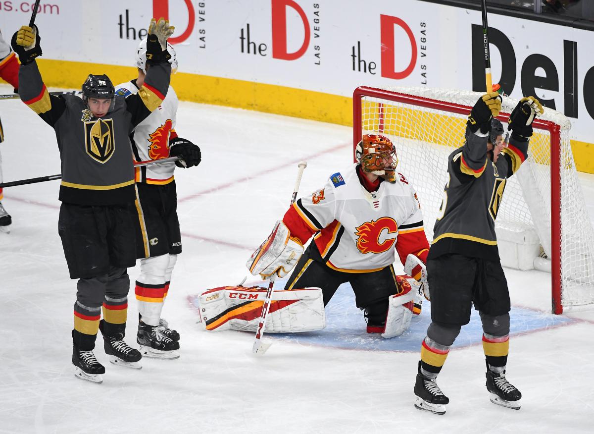 "Вегас" закинув сім шайб у ворота "Калгарі" / Reuters