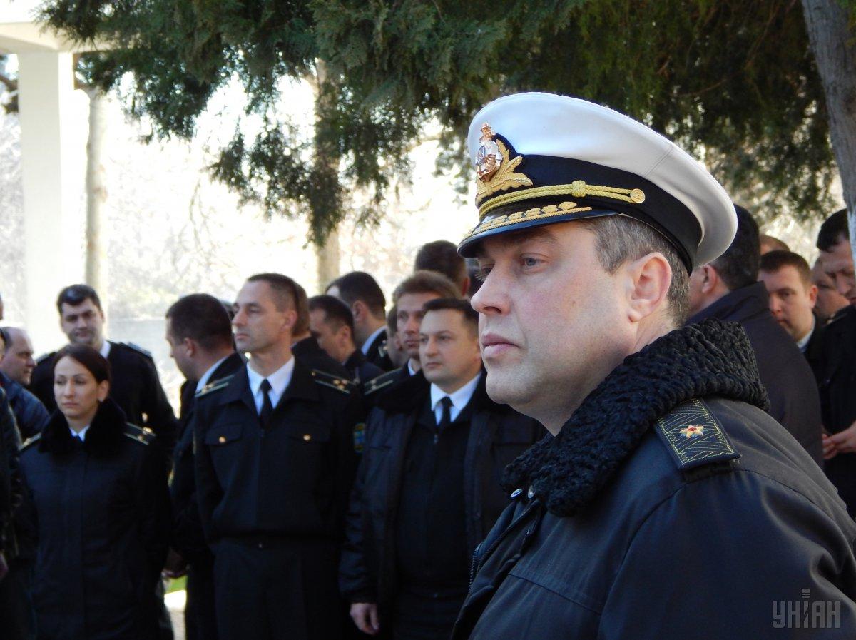 Among the traitors was the then-commander of the Ukrainian Navy, Denys Berezovsky / Photo from UNIAN