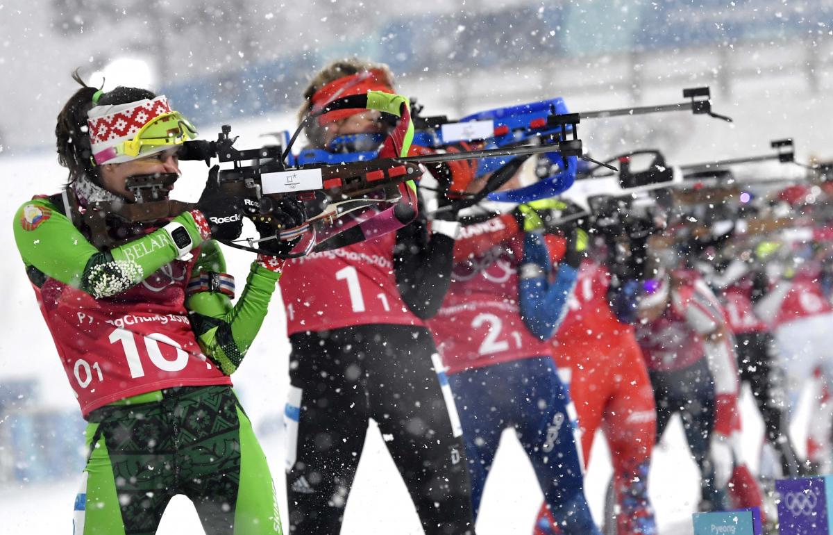 Накануне три россиянки перешли в состав сборной Украины по биатлону / Reuters