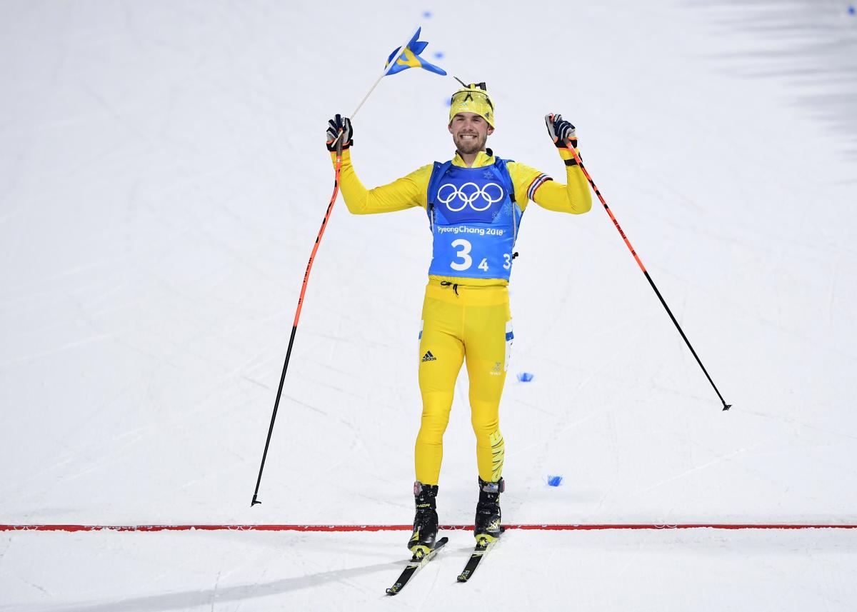 Шведи виграли чоловічу естафету в біатлоні / Reuters