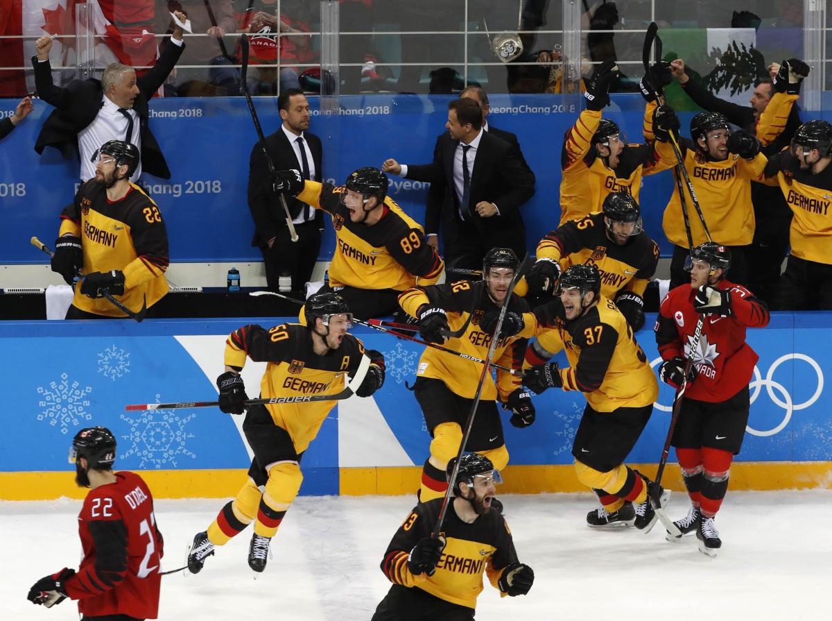 Німецькі хокеїсти вже створили головну сенсацію Олімпіади / Reuters