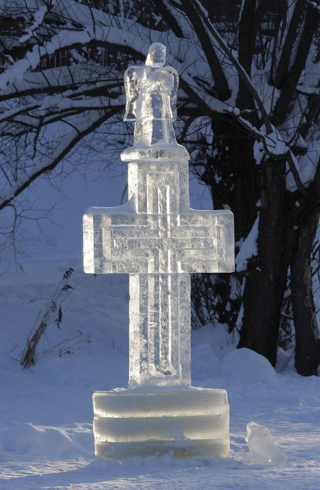 Крест с Ангелом к Богоявлению / martyr.ru