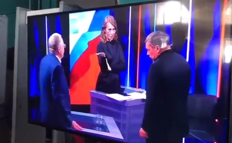 Жириновский обматерил Собчак / Скриншот Жириновский обматерил Собчак / Скриншот